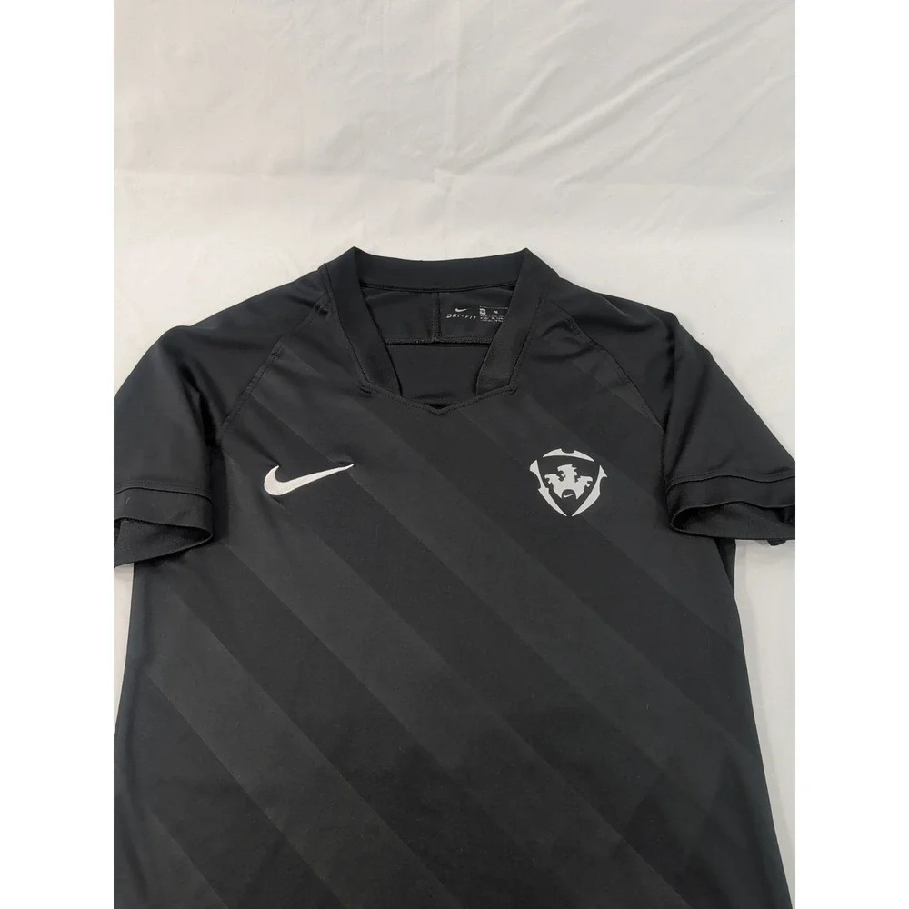 Nike FC Joga Bonito #12 Soccer Futbol Jersey. Mens Medium Black& White